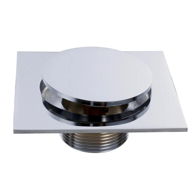 Afralia™ Brass Anti Odor Floor Drain Push Pop Bathroom Fixture Seal Trap