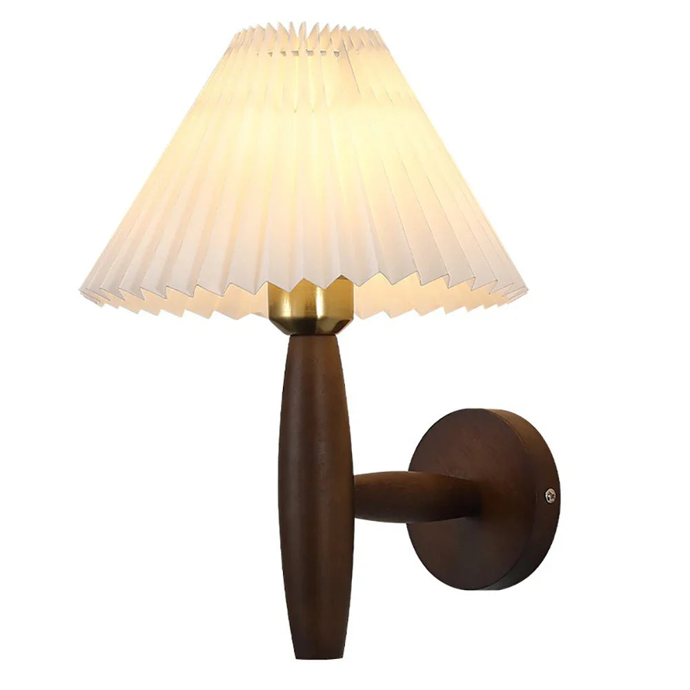Afralia™ Modern Wood Wall Lamp LED Light Fixture for Home Decor