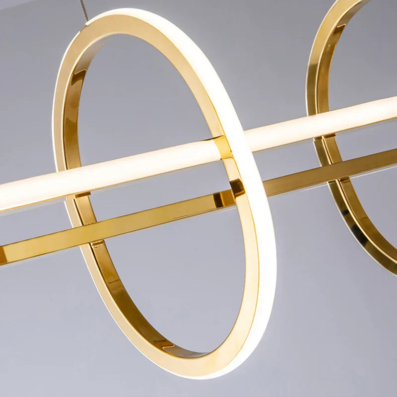 Afralia™ LED Pendant Light Chandelier for Modern Home Decor