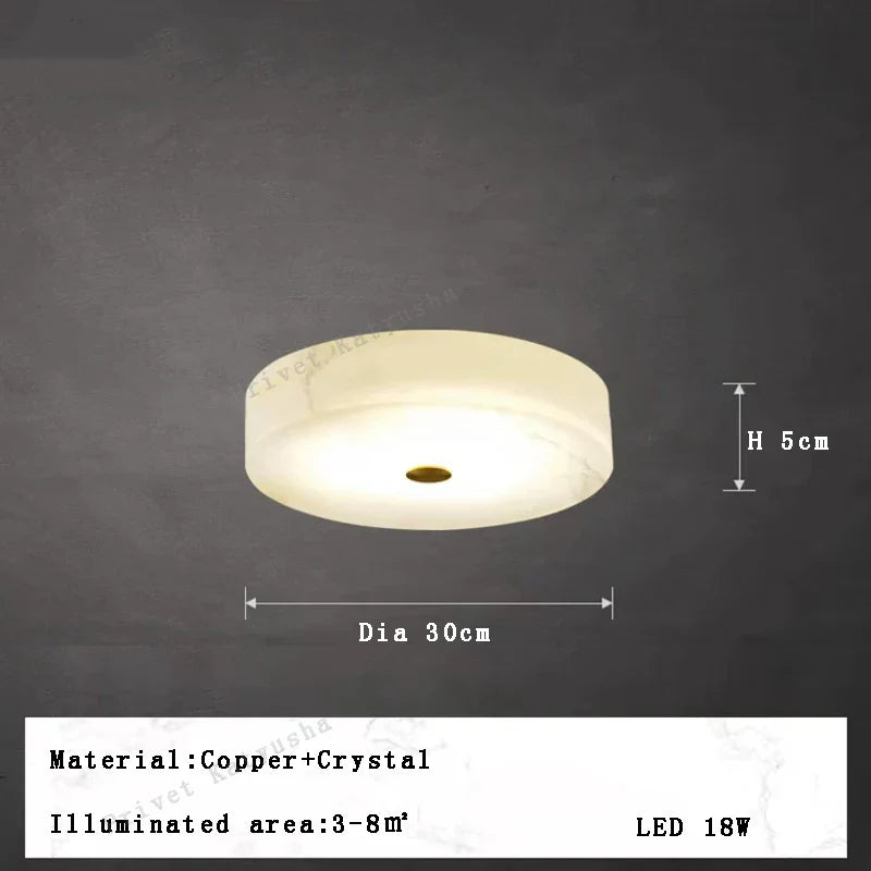 Afralia™ Marble Ceiling Chandelier Modern White Designer Lustre Living Room