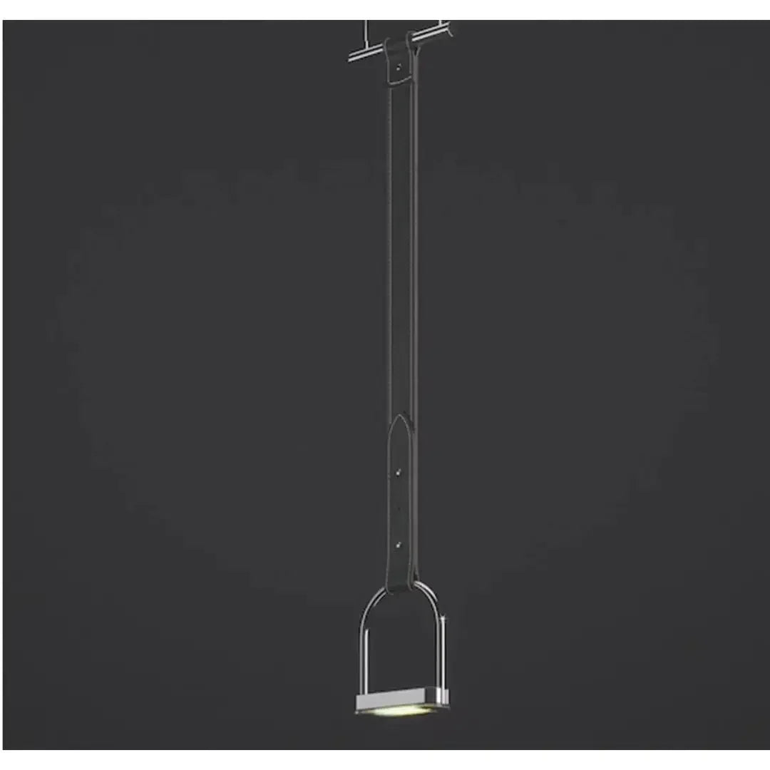 Afralia™ Art Minimalist Belt Pendant Light for Living Room and Bedroom