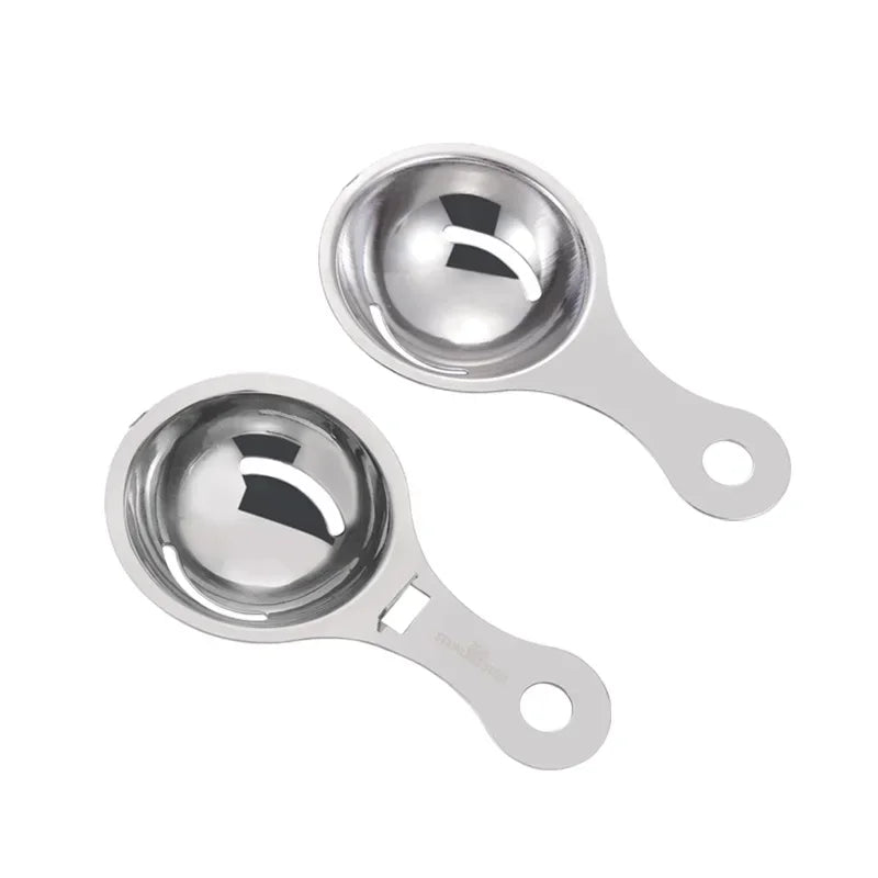 Afralia™ Stainless Steel Egg Separator Tool for Home Kitchen Egg Separation