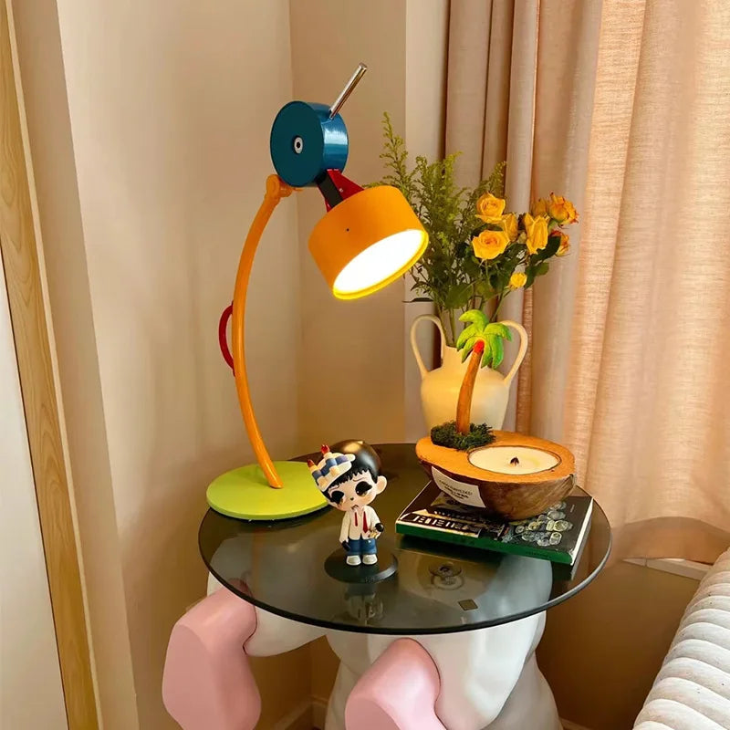 Afralia™ Kids LED Cartoon Floor Lamp: Creative Decor Lighting for Children's Room