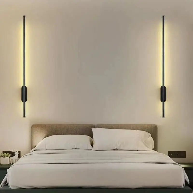 Afralia™ Linear Tube LED Wall Lamp for Modern Interior Decor