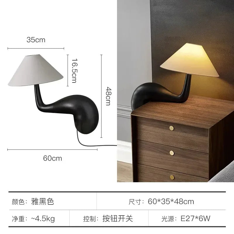 Afralia™ Solid Wood Table Lamp LED E27 Minimalist Zen Art Decor for Tea Room & Study