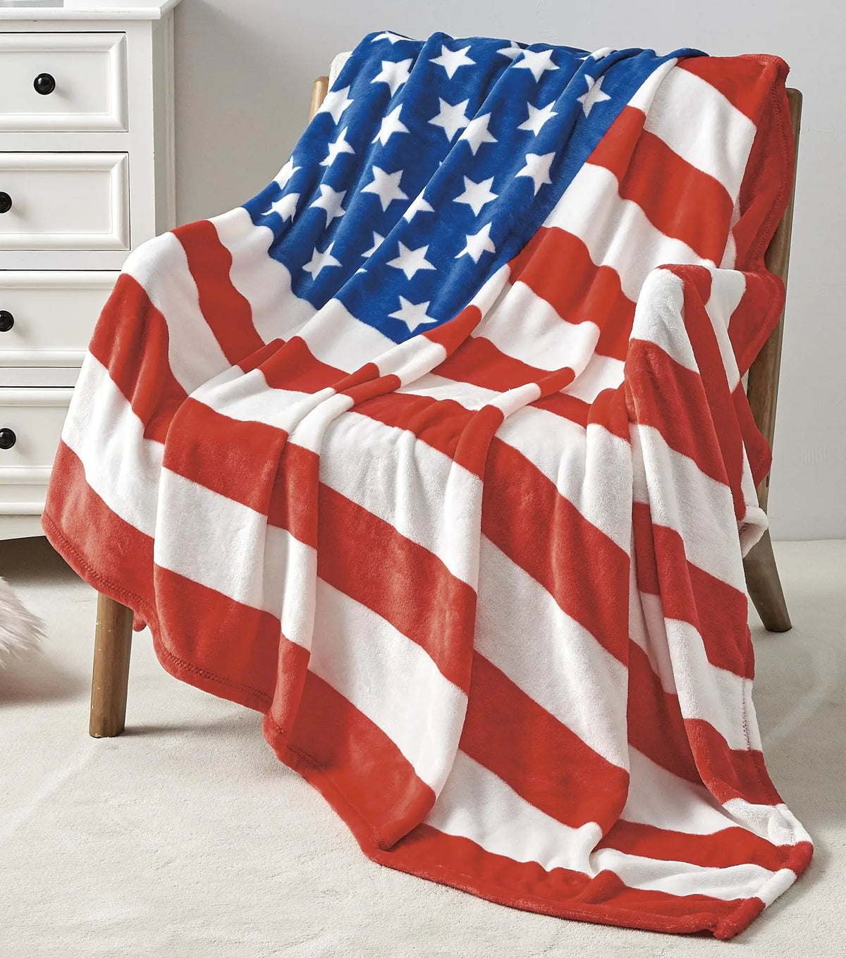 Afralia™ Plush Flannel Bed Blanket: Cozy American Style Throw for Home, Car, and Travel