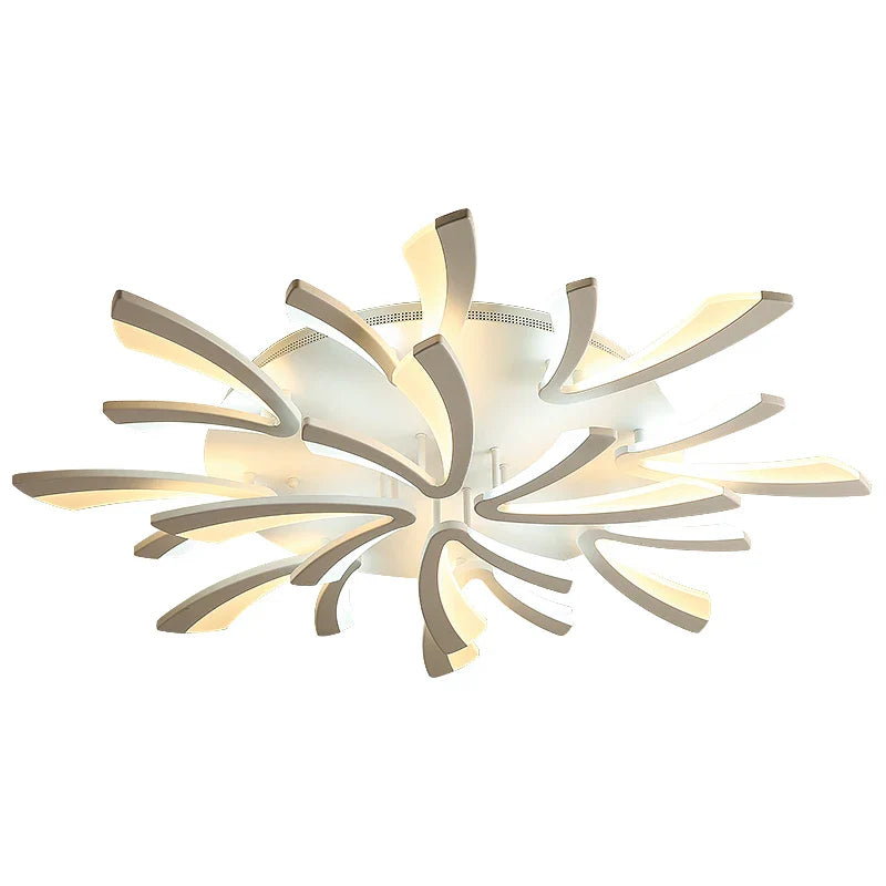 Afralia™ Modern LED Acrylic Ceiling Lights 3/5/9/12/15heads for Living Room Bedroom Home