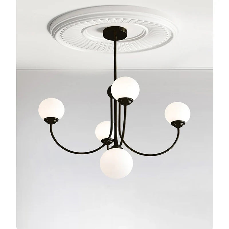 Afralia™ Modern Living Room & Restaurant Chandelier Collection in American & French Styles