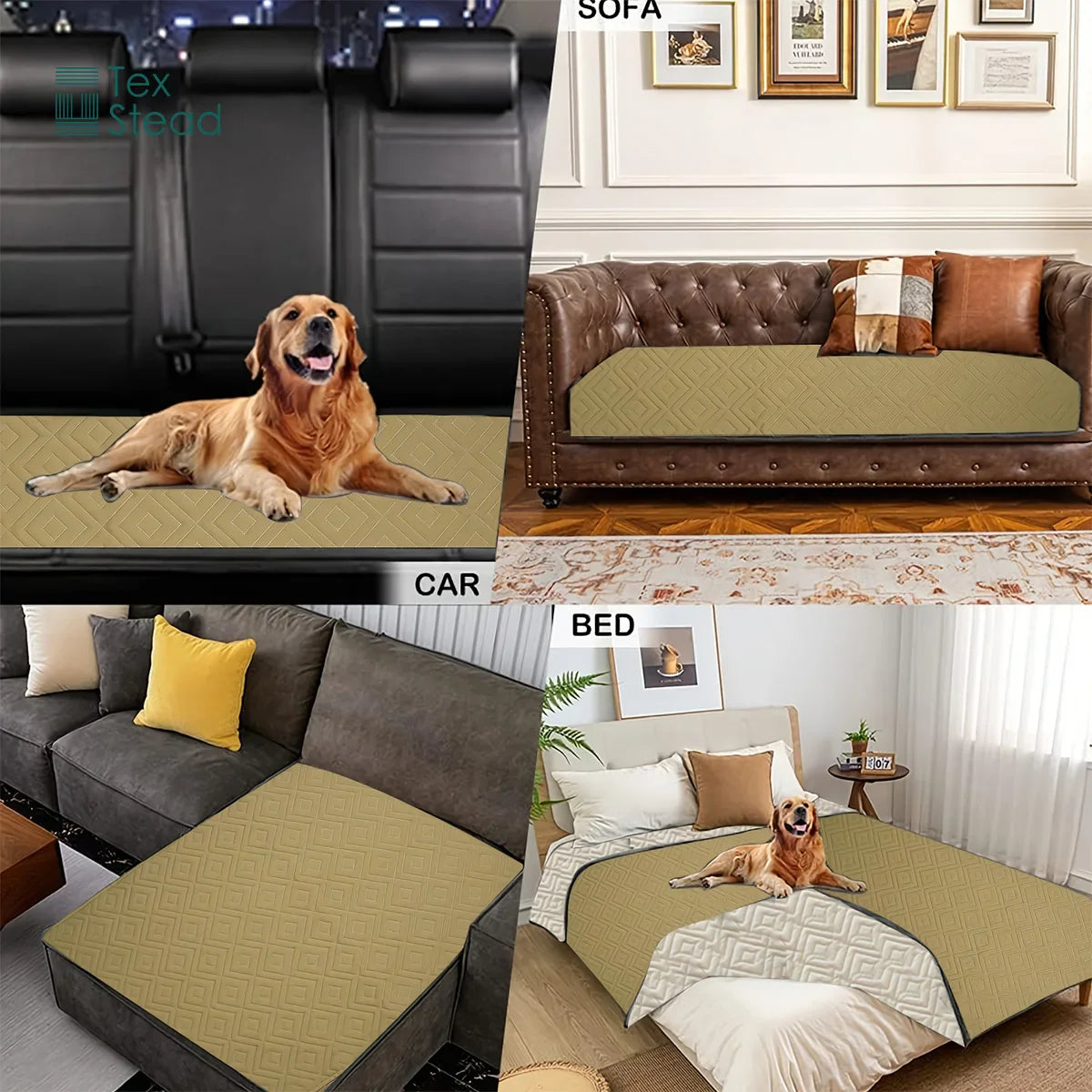 Afralia™ Waterproof Pet Bed Cover | Furniture Protector for Dog, Cat, Sofa, Couch