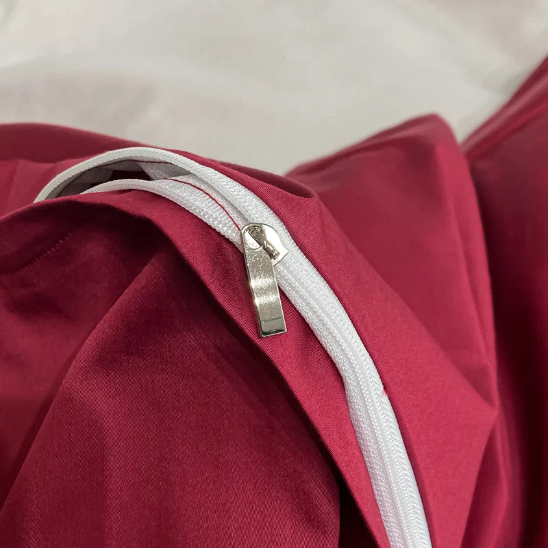Afralia™ Egyptian Cotton Flower Bedding Set, Luxury 1000TC Duvet Cover, Sheets, Pillowcases