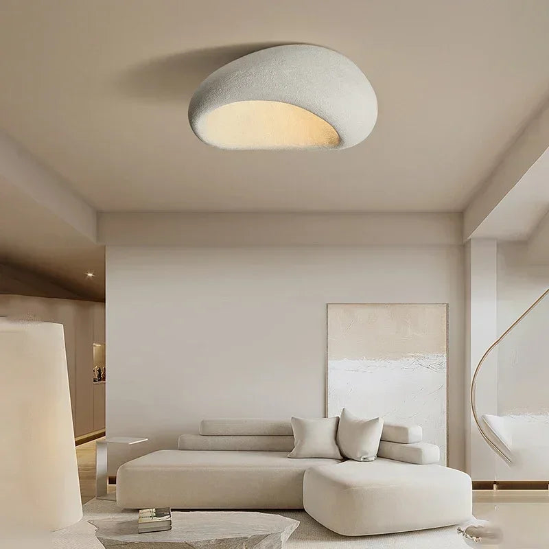 Afralia™ Wabi Sabi Resin Surface Mounted Ceiling Lamp LED Downlight
