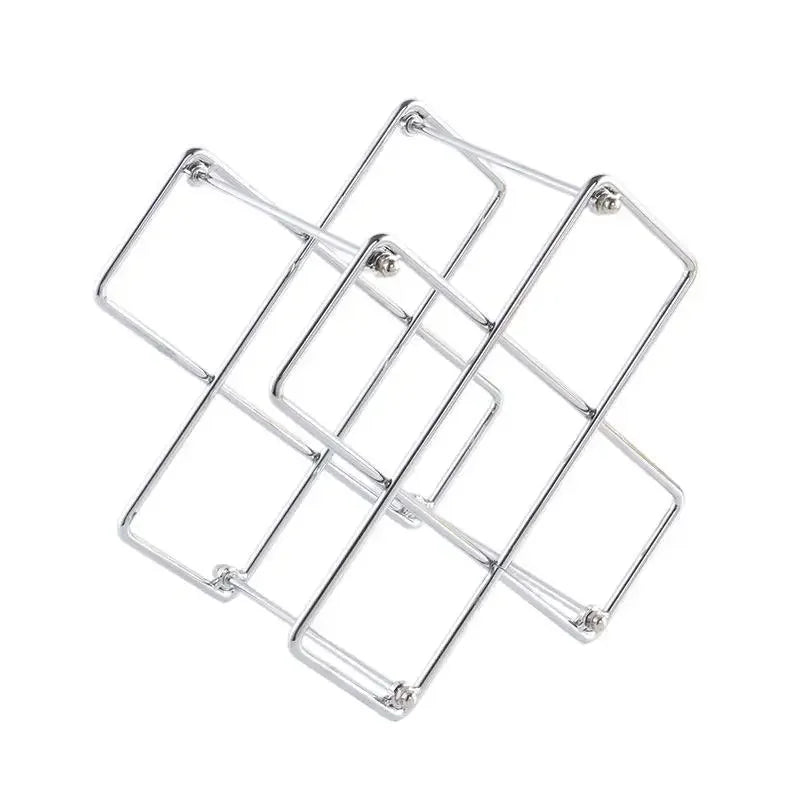 Afralia™ Wine Bottle Storage Rack Shelf Holder Display Stand Holder Support