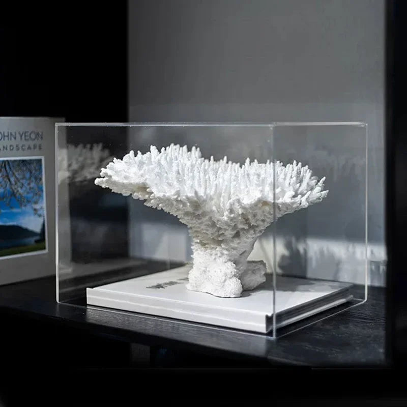 Afralia™ Coral Tree Sculpture Decorative Ornament for Modern Aesthetics