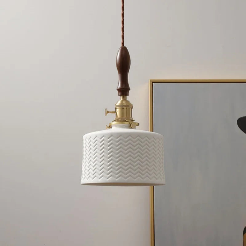 Afralia™ Copper LED Pendant Lamp for Home Decor, Modern Hanging Light Fixture