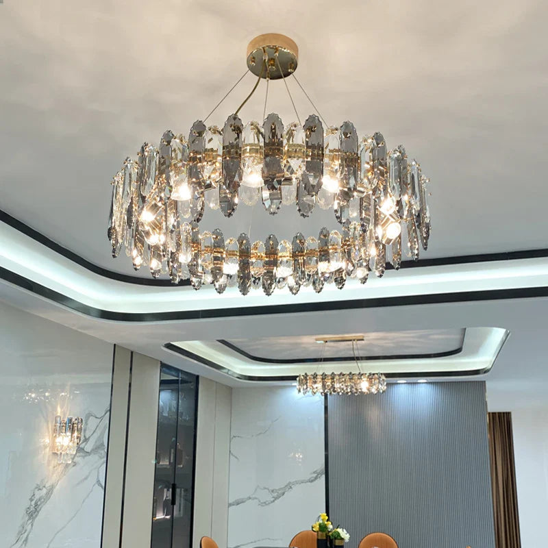 Afralia™ Crystal Chandelier: Luxury Nordic Post-modern Design for Living Room, Bedroom, Dining Room