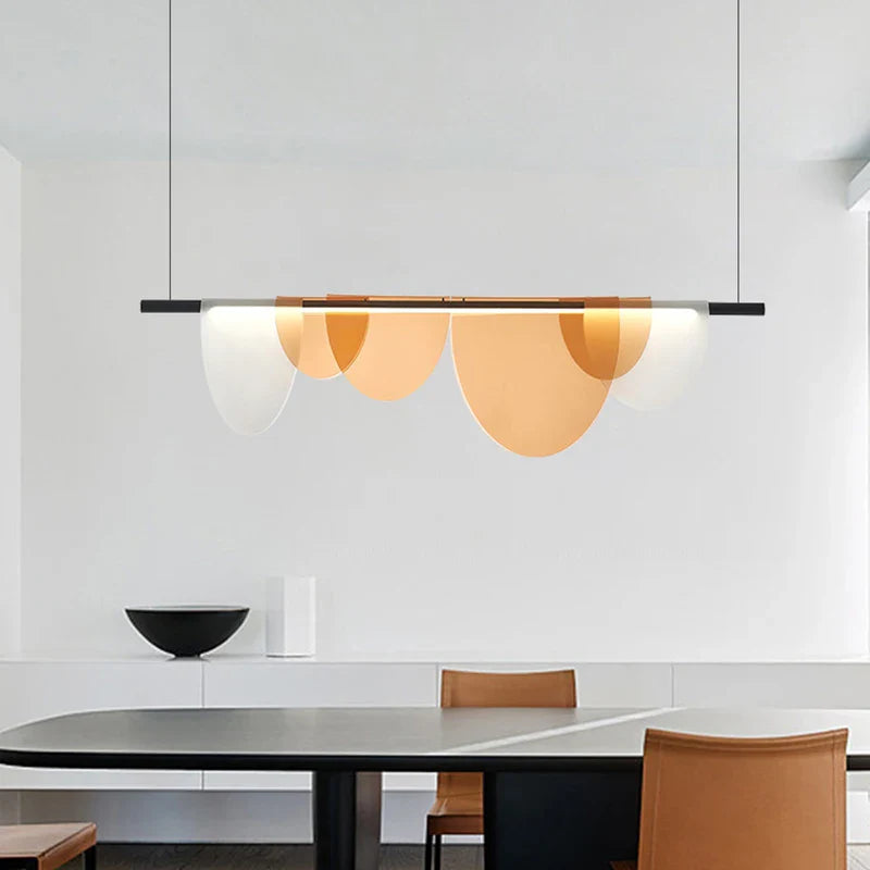 Afralia™ Nordic Minimalist LED Chandelier for Dining Room Table Pendant Lights