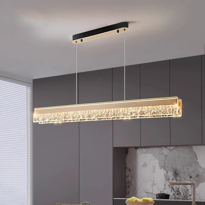 Afralia™ Modern LED Pendant Chandelier for Living Room Dining Room Indoor Lighting