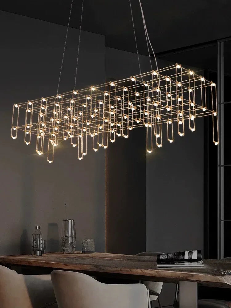 Afralia™ Nordic Firefly Pendant Lamp: Modern, Luxurious Lighting Fixture for Bar, Restaurant, and Desk