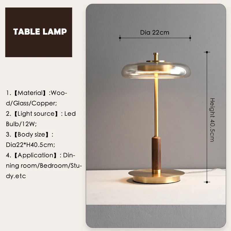 Afralia™ Mushroom Lustre Glass Floor Lamp - Gold Metal Art Design