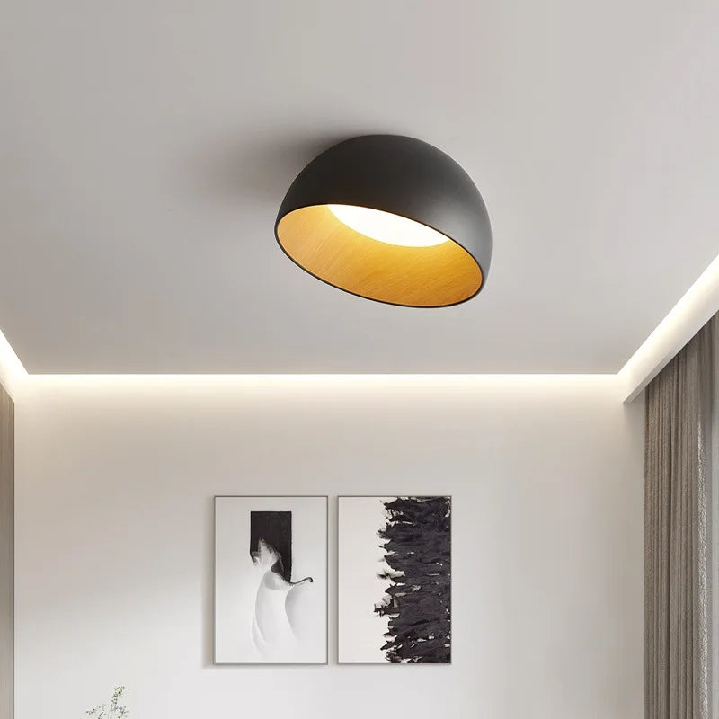 Afralia™ Nordic Iron Acrylic LED Ceiling Light for Home Decoration