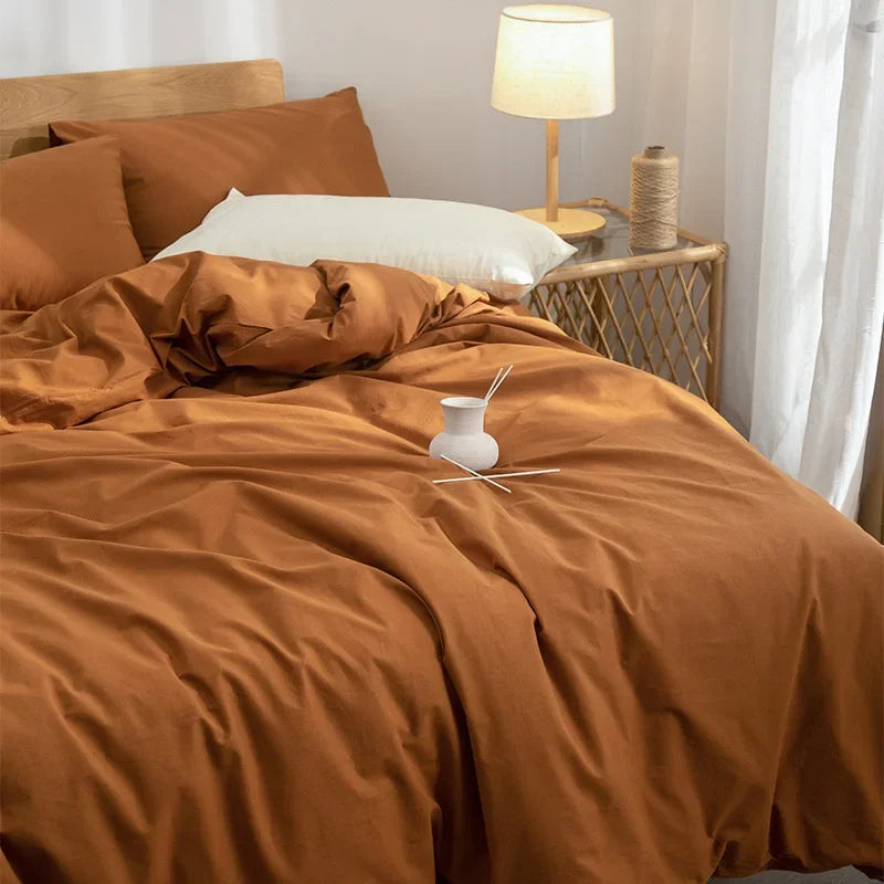 Afralia™ Luxury Cotton Bedding Set for Adults and Children, Soft and Cozy Comforter Cover