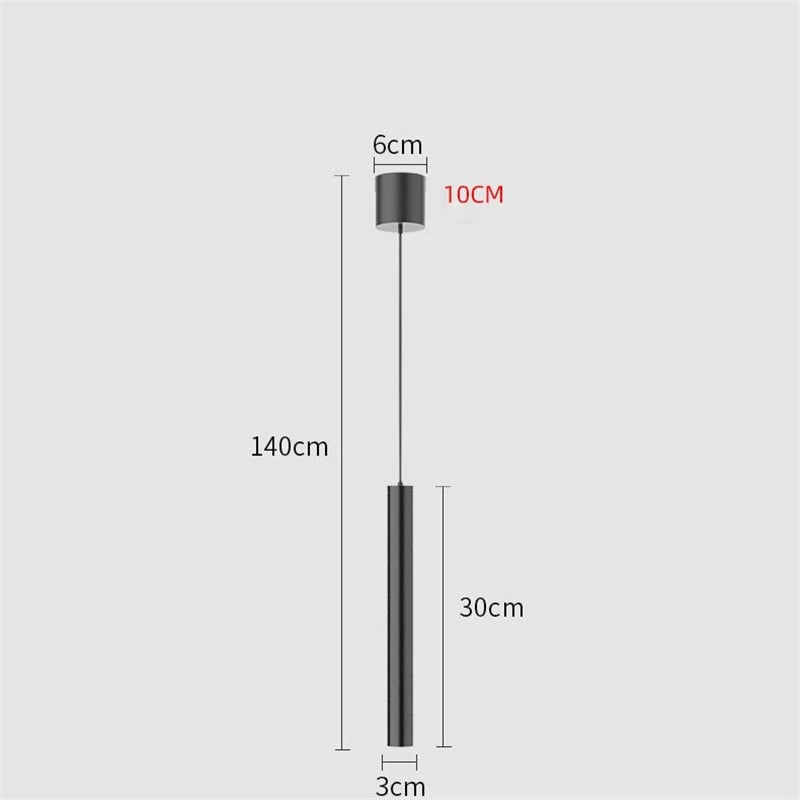 Afralia™ Modern Minimalist LED Pendant Lights for Living Room and Bedside