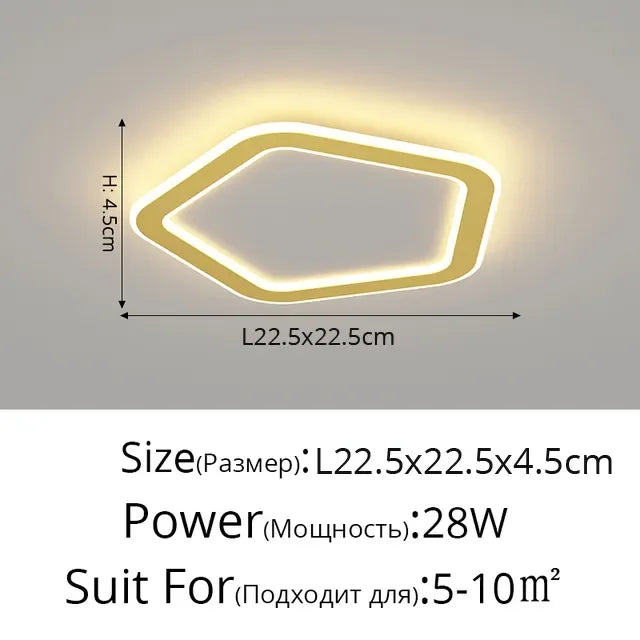 Afralia™ Luxury Nordic Ceiling Lights: Modern Minimalist, Creative Bedroom & Entryway Lighting