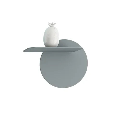 Afralia™ Modern Wrought Iron Storage Wall Rack for European Background Wall Ornaments