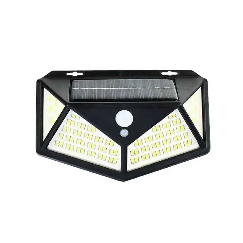 Afralia™ Solar Motion Sensor Wall Light for Outdoor Garden Pathway with 200LEDs, Waterproof