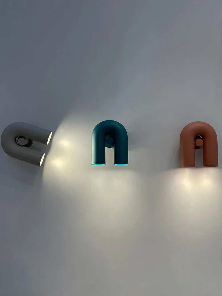 Afralia™ LED U-shaped Wall Lamp for Stylish Home Lighting