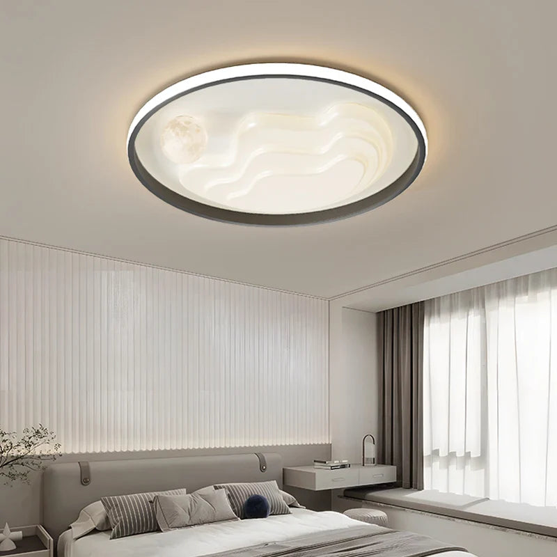 Afralia™ LED Chandelier: Modern Lighting Fixture for Home Decor, White Lustre Lights