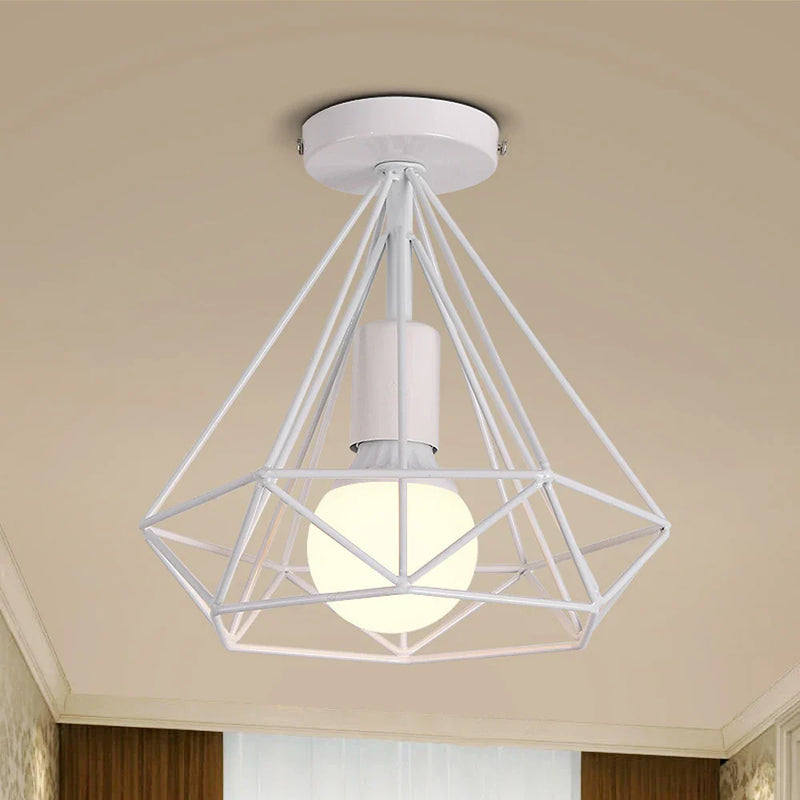 Afralia™ Vintage Industrial Ceiling Light Shade for Modern Retro Home Decor