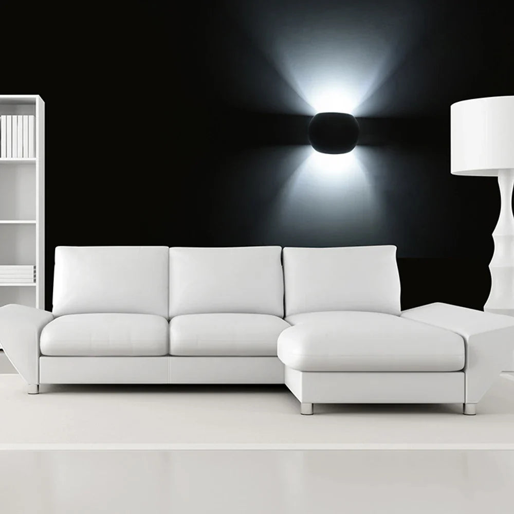 Afralia™ 5W LED Gypsum Wall Lamp for Bedroom, Living Room, and Kitchen Lighting