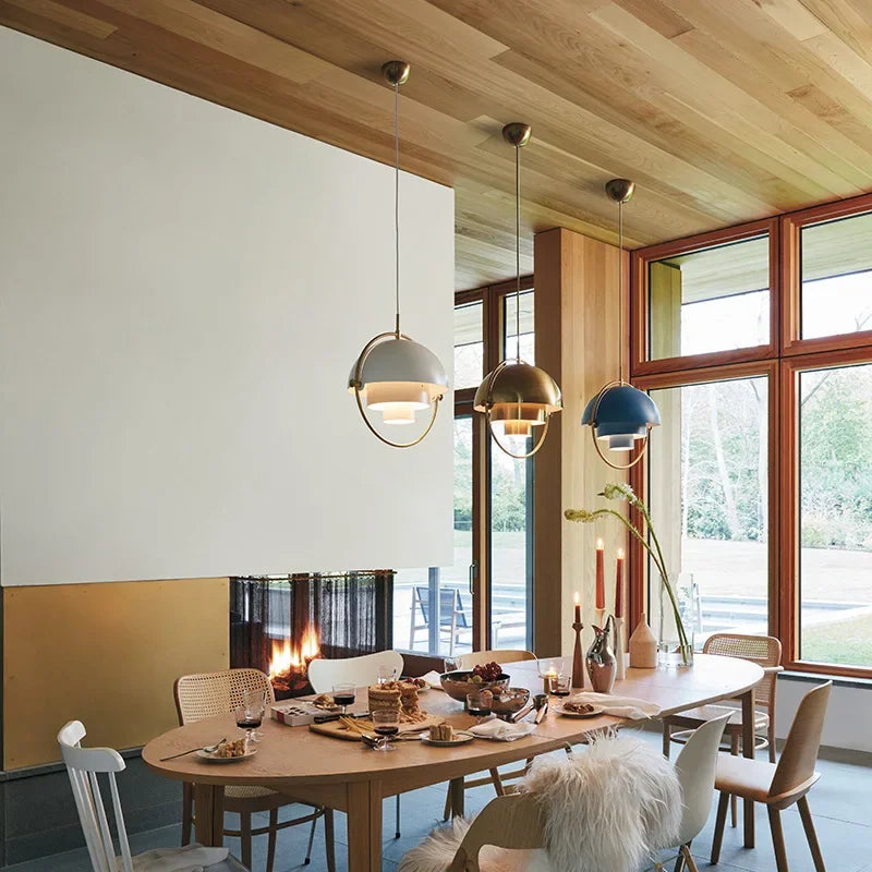 Afralia™ Danish Pendant Lights Ceiling Chandelier for Bedroom Kitchen Living Room