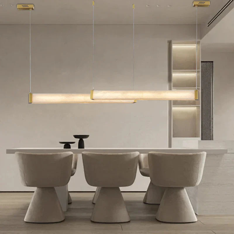 Afralia™ Spanish Natural Lucite Pendant Lighting, Luxury Indoor Adjustable Fixtures