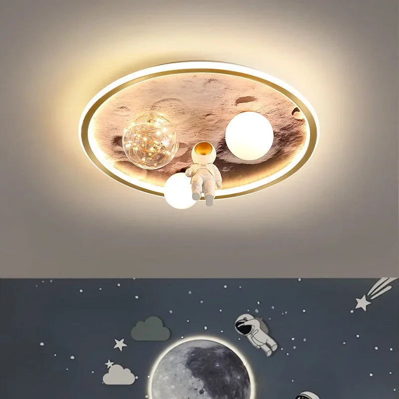 Afralia™ Modern LED Ceiling Lamp Chandelier for Living Dining Room Children's Bedroom Ceiling Light