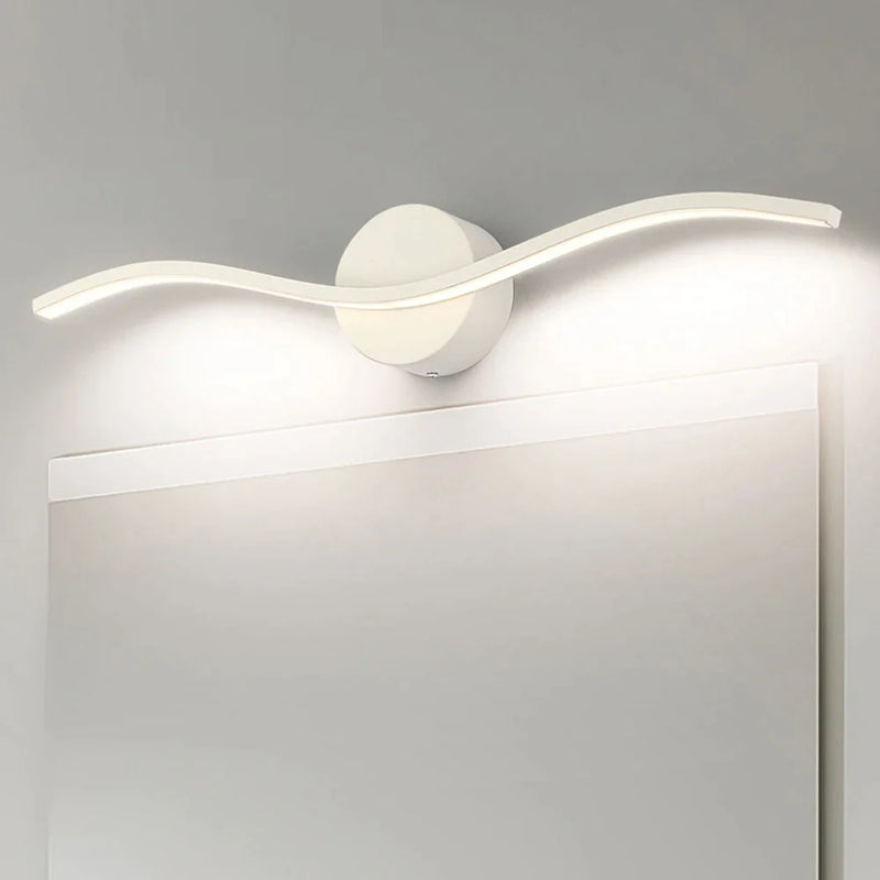 Afralia™ LED Acrylic Wall Sconce Fixture for Modern Bathroom Mirror Lighting