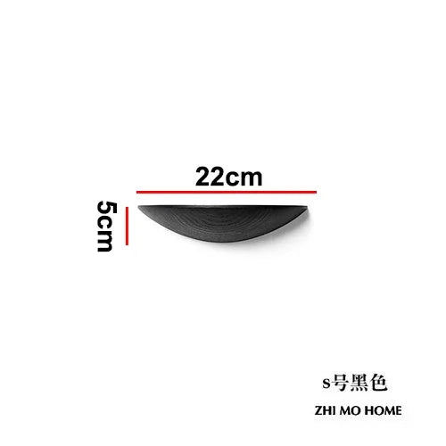 Afralia™ Modern Solid Wood Wall Shelf for Home Decoration