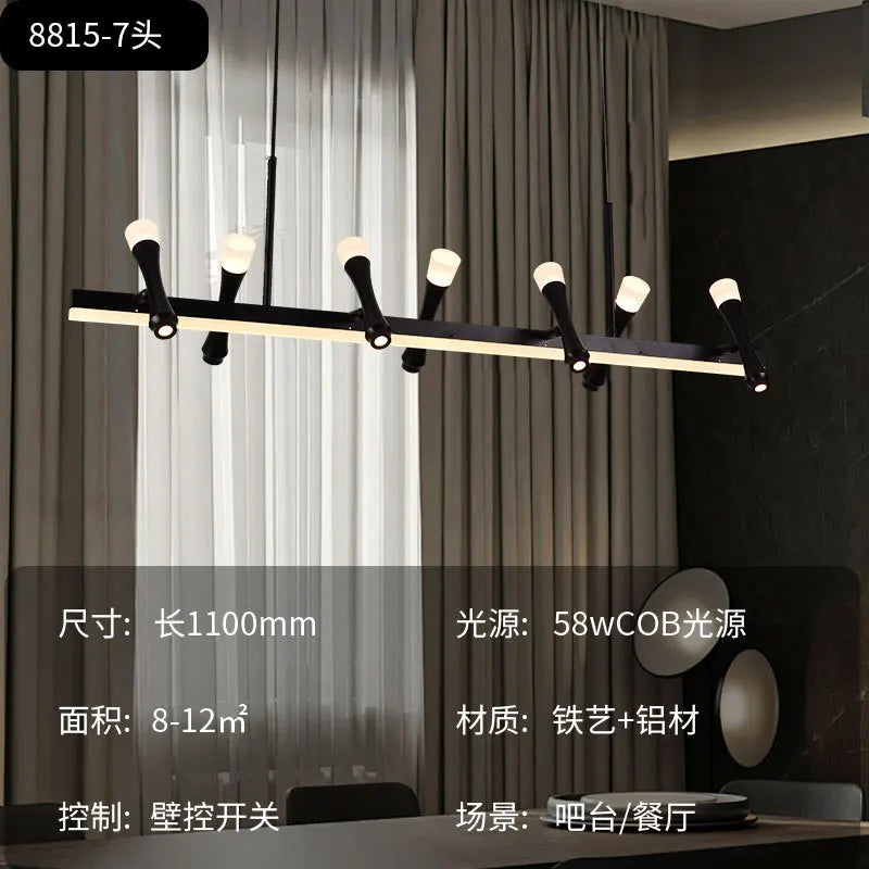 Afralia™ Nordic Minimalist Rotating Ring Chandelier for Living Room Dining Study