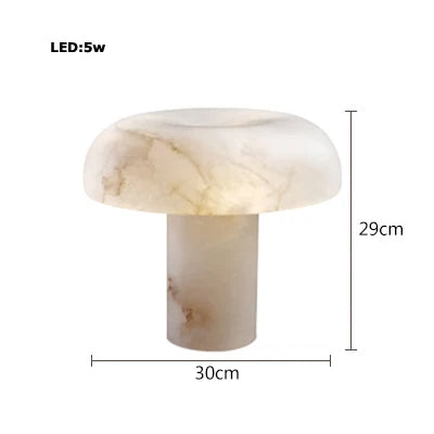 Afralia™ Marble Element Table Lamp - Indoor Desk Light for Bedroom, Study & Home Decor
