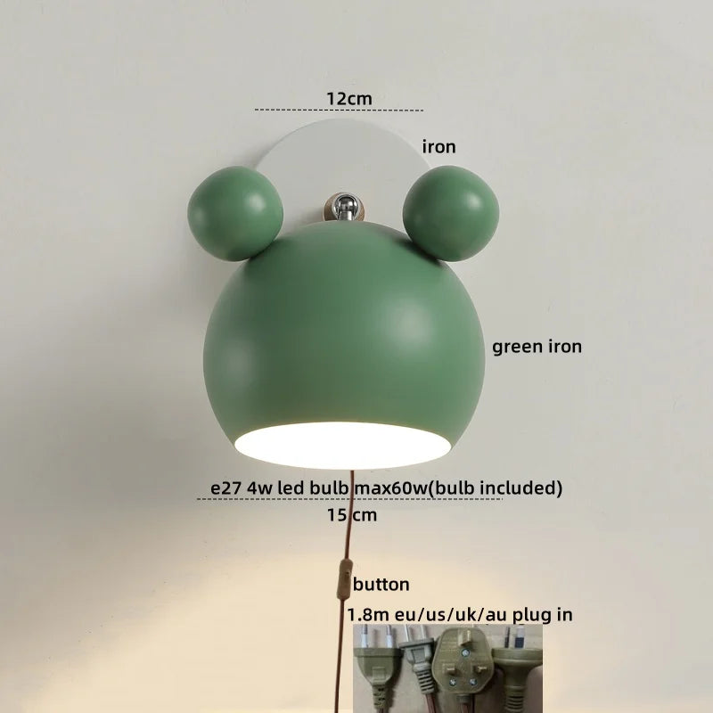 Afralia™ Macaron LED Wall Sconce Art Decoration Stair Light Fixtures