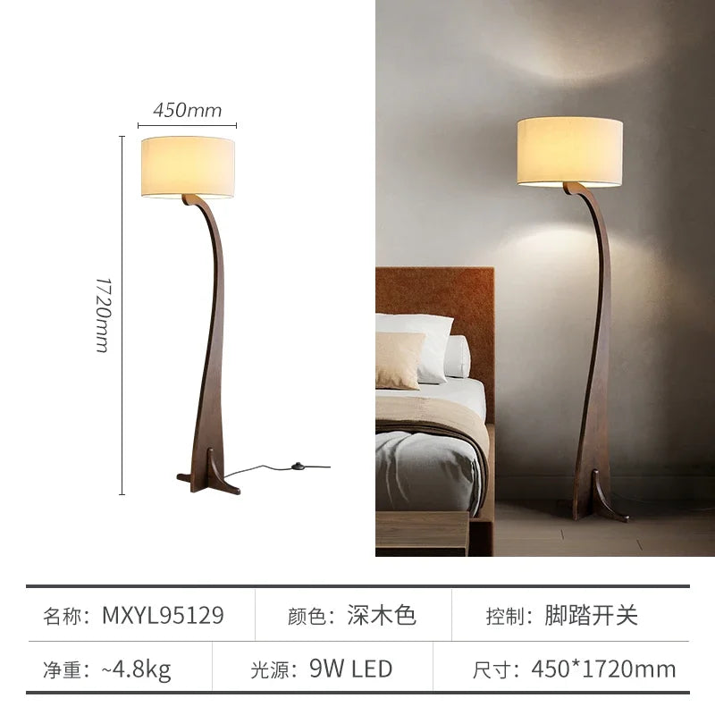 Afralia™ Wabi Sabi Style Floor Lamp: Nordic Designer Art Decoration for Living Room
