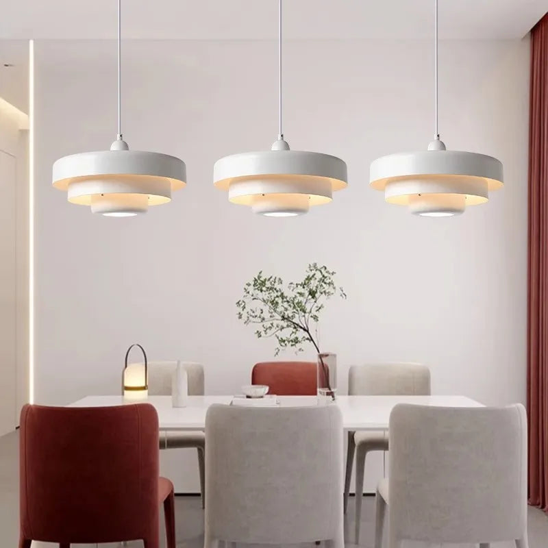 Afralia™ LED Nordic Pendant Lights for Home Decor, Living Room, Bedroom - Indoor Chandelier