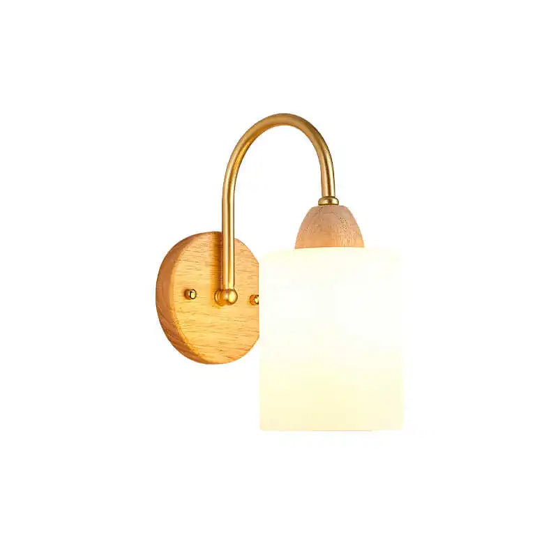 Afralia™ LED Pull Chain Wall Lights for Bedroom Decor