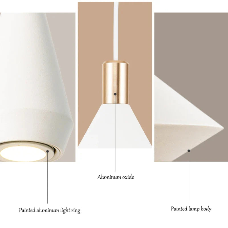 Afralia™ Nordic Pendant Chandelier for Dining Room Bedroom Living Room