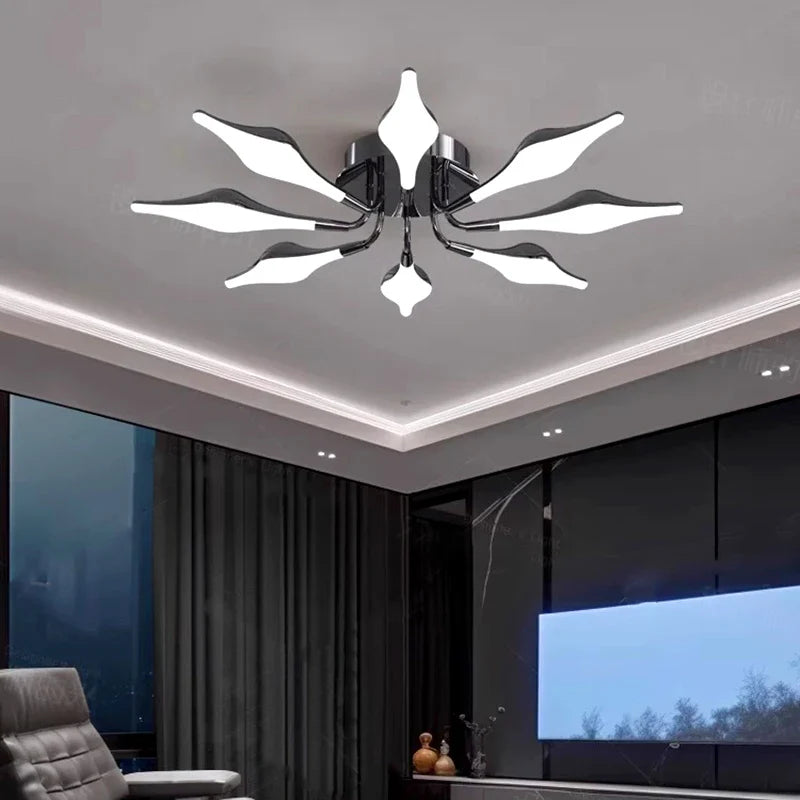 Modern Nordic LED Ceiling Light by Afralia™ for Home Decor Salon Bedroom Living Room Lighting