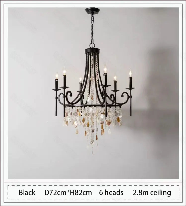 Afralia™ Retro Duplex Crystal Chandelier for Villa Living Room, Staircase, and Home Decor