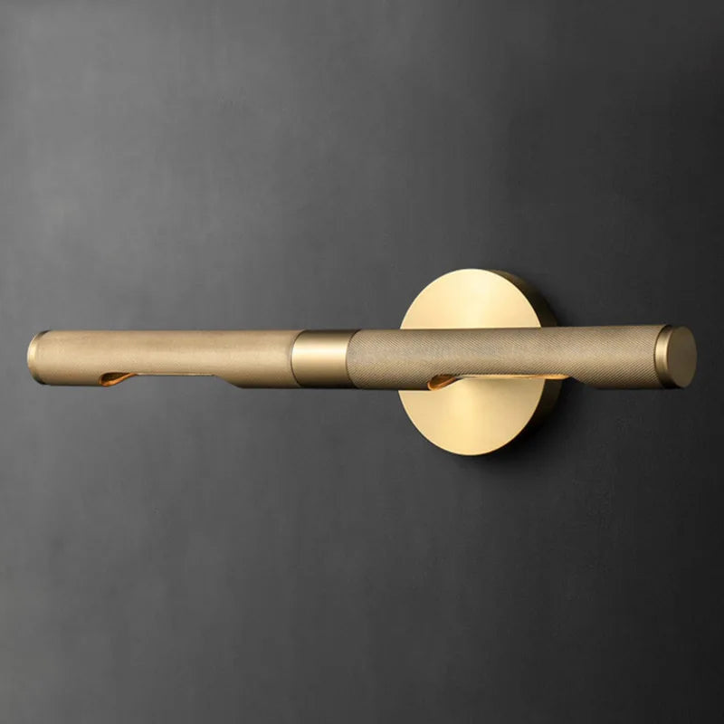 Afralia™ Copper Mirror Headlight Wall Lamp for Bedroom Living Room Cabinet Lighting