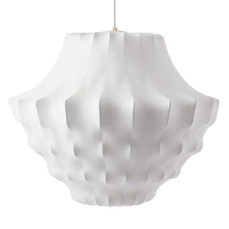 Afralia™ Minimalist Silk Pendant Lights for Any Room LED Indoor Lighting