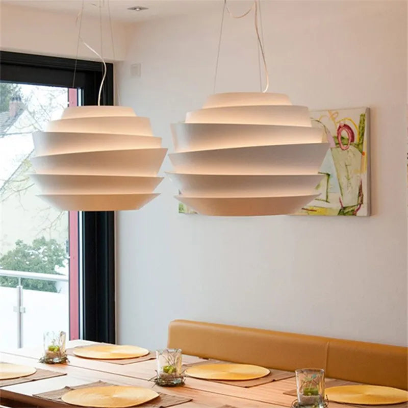 Afralia™ Le Soleil Pendant Lamp: Nordic Style Retro Decor Light for Home, Bedside, or Restaurant